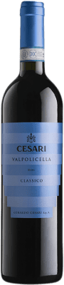 17,95 € Envio grátis | Vinho tinto Cesari Classico Jovem D.O.C. Valpolicella Itália Corvina, Rondinella Garrafa 75 cl