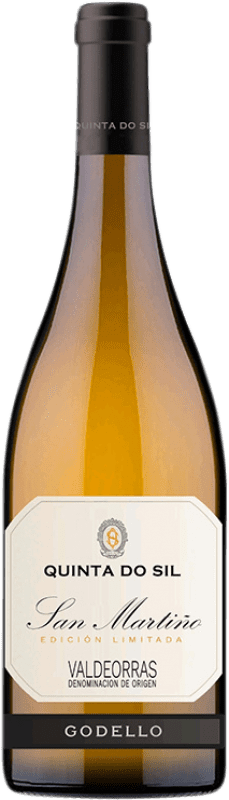 19,95 € Envio grátis | Vinho branco Agro de Bazán Quinta do Sil San Martiño D.O. Valdeorras Galiza Espanha Godello Garrafa 75 cl