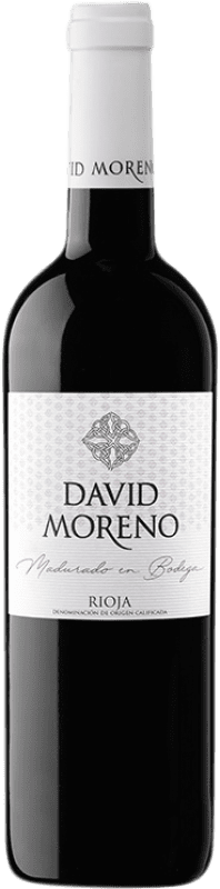 7,95 € Envio grátis | Vinho tinto David Moreno Madurado D.O.Ca. Rioja La Rioja Espanha Tempranillo, Grenache Garrafa 75 cl