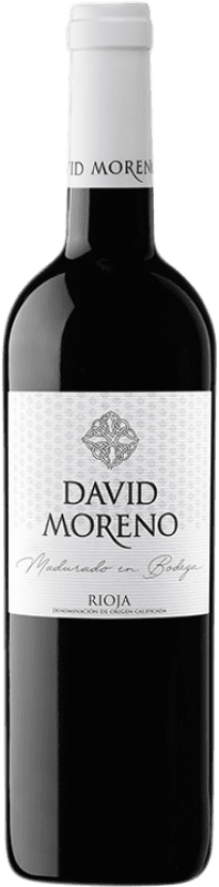 10,95 € 免费送货 | 红酒 David Moreno Madurado D.O.Ca. Rioja 拉里奥哈 西班牙 Tempranillo, Grenache 瓶子 75 cl