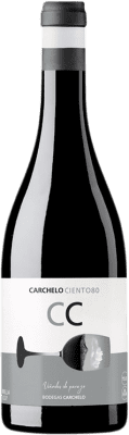 10,95 € 免费送货 | 红酒 Carchelo Ciento80 Viñedos de Paraje D.O. Jumilla 穆尔西亚地区 西班牙 Tempranillo, Syrah, Cabernet Sauvignon, Monastrell 瓶子 75 cl