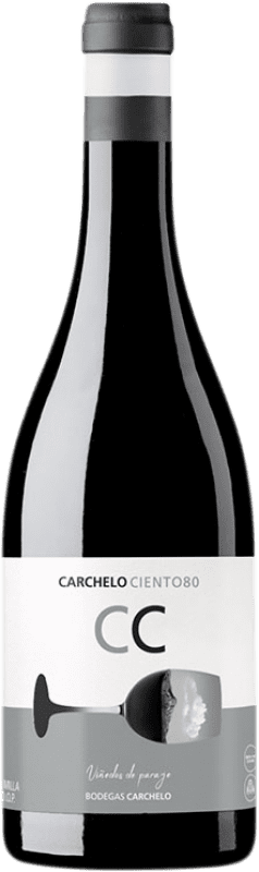 15,95 € Envoi gratuit | Vin Rouge Carchelo Ciento80 Viñedos de Paraje D.O. Jumilla Région de Murcie Espagne Tempranillo, Syrah, Cabernet Sauvignon, Monastrell Bouteille 75 cl