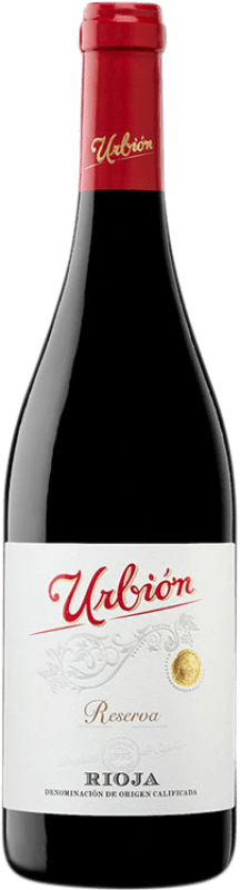 28,95 € Бесплатная доставка | Красное вино Urbión Резерва D.O.Ca. Rioja Ла-Риоха Испания Tempranillo — Темпранильо Бутылка 75 cl