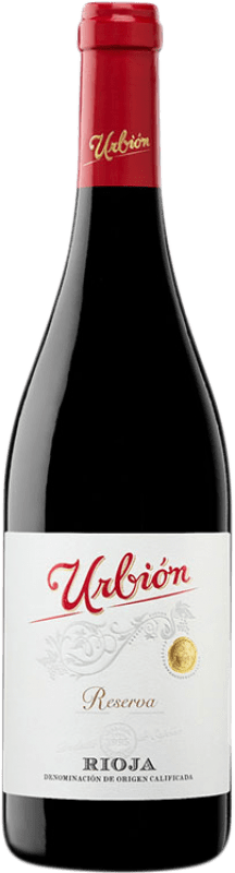 18,95 € Kostenloser Versand | Rotwein Urbión Reserve D.O.Ca. Rioja La Rioja Spanien Tempranillo Flasche 75 cl
