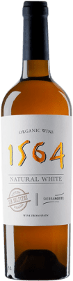 15,95 € 免费送货 | 白酒 Sierra Norte 1564 Natural White 西班牙 Verdejo 瓶子 75 cl