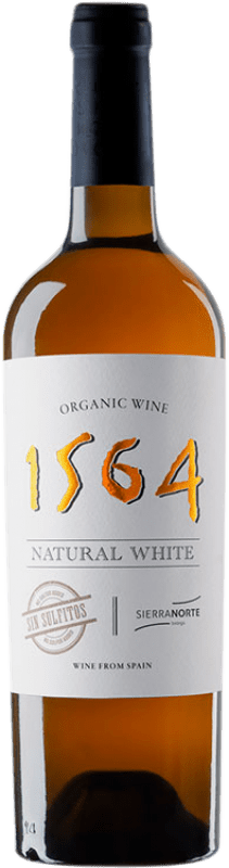 13,95 € Бесплатная доставка | Белое вино Sierra Norte 1564 Natural White Испания Verdejo бутылка 75 cl