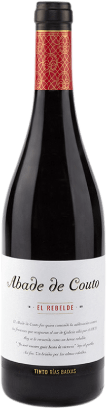 13,95 € Free Shipping | Red Wine Valmiñor Abade de Couto D.O. Rías Baixas Galicia Spain Sousón — Sousão, Brancellao, Caíño Bottle 75 cl