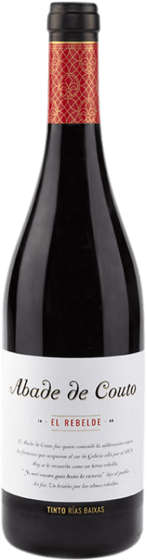 9,95 € Envoi gratuit | Vin rouge Valmiñor Abade de Couto D.O. Rías Baixas Galice Espagne Sousón, Caíño Noir, Brancellao Bouteille 75 cl