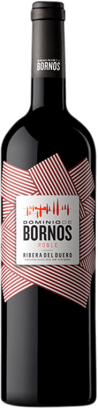 9,95 € Бесплатная доставка | Красное вино Palacio de Bornos Dominio de Bornos Дуб D.O. Ribera del Duero Кастилия-Леон Испания Tempranillo бутылка 75 cl