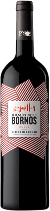 8,95 € Бесплатная доставка | Красное вино Palacio de Bornos Dominio de Bornos Дуб D.O. Ribera del Duero Кастилия-Леон Испания Tempranillo — Темпранильо Бутылка 75 cl