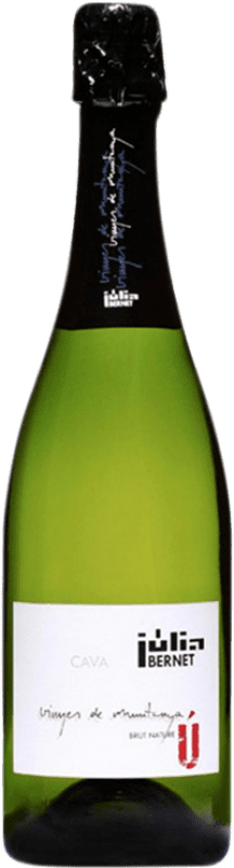 19,95 € Envio grátis | Espumante branco Júlia Bernet U Brut Nature Espanha Xarel·lo Garrafa 75 cl