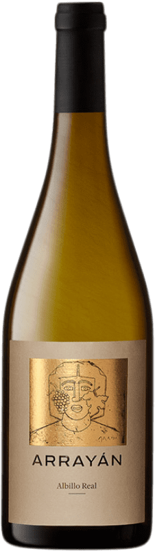 23,95 € Envio grátis | Vinho branco Arrayán D.O. Méntrida Castela-Mancha Espanha Albillo Garrafa 75 cl