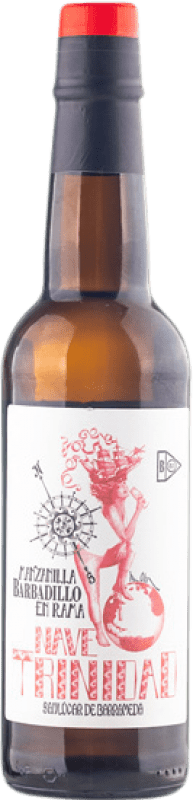 11,95 € Kostenloser Versand | Verstärkter Wein Barbadillo Nave Trinidad Manzanilla en Rama D.O. Manzanilla-Sanlúcar de Barrameda Andalusien Spanien Palomino Fino Halbe Flasche 37 cl