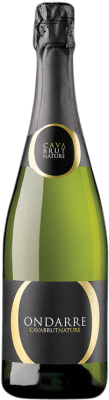 13,95 € Spedizione Gratuita | Spumante bianco Ondarre Brut Nature D.O. Cava Catalogna Spagna Viura Bottiglia 75 cl