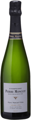 54,95 € 免费送货 | 白起泡酒 Pierre Moncuit Delos 预订 A.O.C. Champagne 香槟酒 法国 Chardonnay 瓶子 75 cl