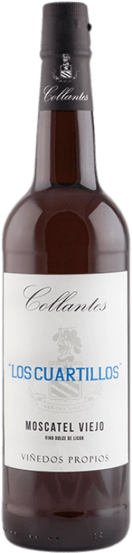 16,95 € Free Shipping | Sweet Wine Primitivo Collantes Los Cuartillos D.O. Jerez-Xérès-Sherry Andalusia Spain Moscatel — Muscat Bottle 75 cl