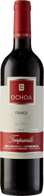 17,95 € Free Shipping | Red Wine Ochoa 8A Crianza — Aged D.O. Navarra Navarre Spain Tempranillo Eco — Organic 75 cl
