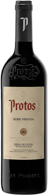 32,95 € Бесплатная доставка | Красное вино Protos Serie Privada Crianza — Крианса D.O. Ribera del Duero Кастилия-Леон Испания Tempranillo — Темпранильо Бутылка 75 cl