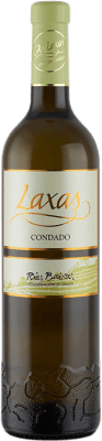 17,95 € 免费送货 | 白酒 As Laxas Condado D.O. Rías Baixas 加利西亚 西班牙 Loureiro, Treixadura, Albariño 瓶子 75 cl