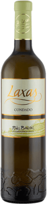 14,95 € Бесплатная доставка | Белое вино As Laxas Condado D.O. Rías Baixas Галисия Испания Loureiro — Лоурейру, Treixadura — Трейшадура, Albariño — Альбариньо Бутылка 75 cl