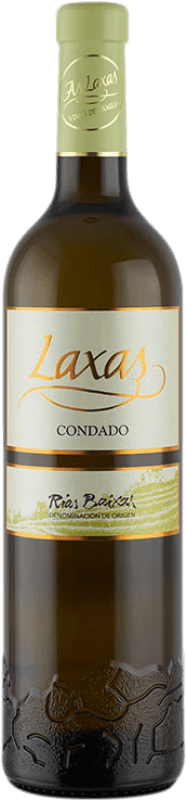 14,95 € Kostenloser Versand | Weißwein As Laxas Condado D.O. Rías Baixas Galizien Spanien Loureiro, Treixadura, Albariño — Albarinho Flasche 75 cl