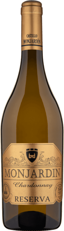 22,95 € Kostenloser Versand | Weißwein Castillo de Monjardín Reserve — Gereift D.O. Navarra Navarra Spanien Chardonnay Flasche 75 cl