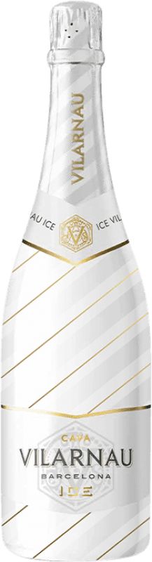 14,95 € Spedizione Gratuita | Spumante bianco Vilarnau Ice D.O. Cava Catalogna Spagna Subirat Parent Bottiglia 75 cl