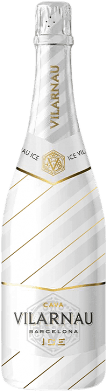 14,95 € Free Shipping | White sparkling Vilarnau Ice D.O. Cava Catalonia Spain Subirat Parent Bottle 75 cl