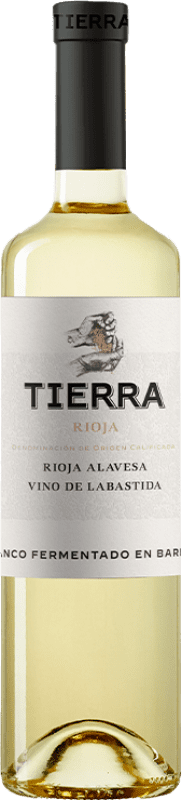 8,95 € Envio grátis | Vinho Branco Tierra Crianza D.O.Ca. Rioja País Basco Espanha Garnacha — Grenache, Viura, Malvasia 75 cl