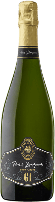24,95 € 送料無料 | 白スパークリングワイン Pérez Barquero G1 ブルットの自然 アンダルシア スペイン Pedro Ximénez ボトル 75 cl
