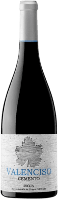 19,95 € Kostenloser Versand | Rotwein Valenciso Cemento D.O.Ca. Rioja La Rioja Spanien Tempranillo 75 cl