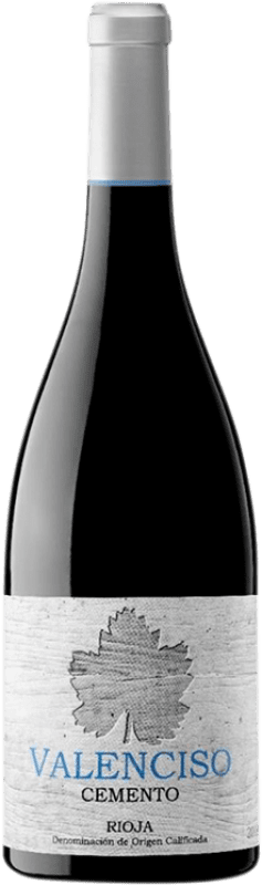26,95 € Kostenloser Versand | Rotwein Valenciso Cemento D.O.Ca. Rioja La Rioja Spanien Tempranillo Flasche 75 cl