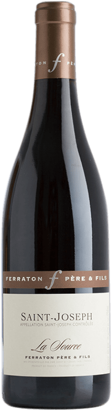 24,95 € Бесплатная доставка | Красное вино Ferraton Père La Source A.O.C. Saint-Joseph Франция Syrah бутылка 75 cl