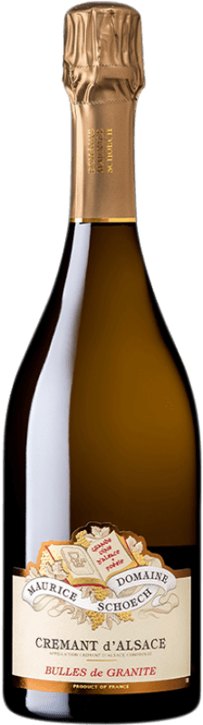 17,95 € 送料無料 | 白スパークリングワイン Maurice Schoech Bulles de Granite Brut A.O.C. Crémant d'Alsace アルザス フランス Chardonnay, Pinot White ボトル 75 cl