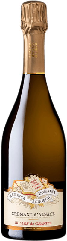 17,95 € Spedizione Gratuita | Spumante bianco Maurice Schoech Bulles de Granite Brut A.O.C. Crémant d'Alsace Alsazia Francia Chardonnay, Pinot Bianco Bottiglia 75 cl