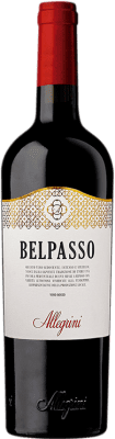 10,95 € Бесплатная доставка | Красное вино Allegrini Belpasso I.G.T. Veneto Венето Италия Merlot — Мерло, Cabernet Sauvignon — Каберне Совиньон, Corvina — Корвина, Rondinella — Рондинелла, Corvinone — Корвиноне Бутылка 75 cl