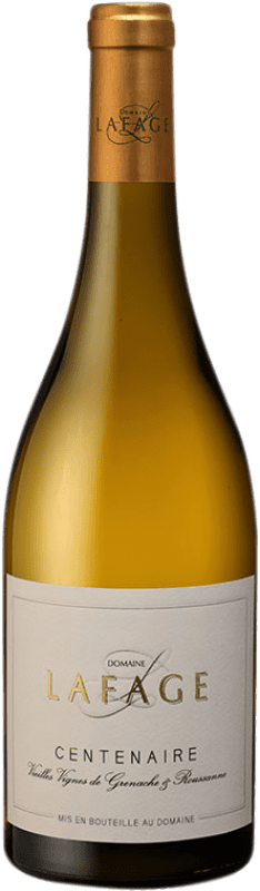 10,95 € Kostenloser Versand | Weißwein Domaine Lafage Centenaire A.O.C. Côtes du Roussillon Languedoc Frankreich Garnacha — Grenache, Roussanne 75 cl
