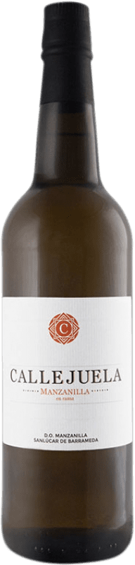 22,95 € Free Shipping | Fortified wine Callejuela Manzanilla en Rama D.O. Manzanilla-Sanlúcar de Barrameda Andalusia Spain Palomino Fino Bottle 75 cl