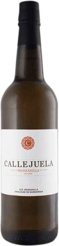 22,95 € Envio grátis | Vinho fortificado Callejuela Manzanilla en Rama D.O. Manzanilla-Sanlúcar de Barrameda Andaluzia Espanha Palomino Fino Garrafa 75 cl