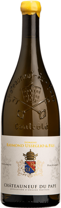 118,95 € 送料無料 | 白ワイン Raymond Usseglio Pure A.O.C. Châteauneuf-du-Pape プロヴァンス フランス Clairette — クレレット マグナムボトル 1,5 L