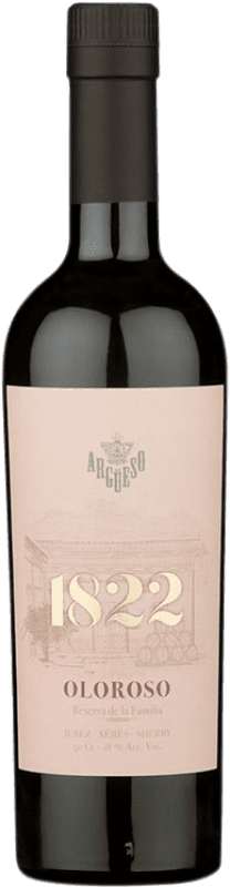 19,95 € 送料無料 | 甘口ワイン Argüeso Oloroso 1822 D.O. Jerez-Xérès-Sherry アンダルシア スペイン Palomino Fino ボトル Medium 50 cl
