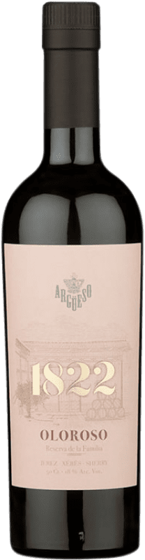 19,95 € Free Shipping | Sweet wine Argüeso Oloroso 1822 D.O. Jerez-Xérès-Sherry Andalusia Spain Palomino Fino Medium Bottle 50 cl