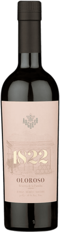 17,95 € Envío gratis | Vino dulce Argüeso Oloroso 1822 D.O. Jerez-Xérès-Sherry Andalucía España Palomino Fino Botella Medium 50 cl