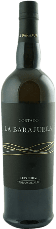 88,95 € Envio grátis | Vinho Generoso Fortificado Luis Pérez La Barajuela Cortado D.O. Jerez-Xérès-Sherry Andaluzia Espanha Palomino Fino Garrafa 75 cl