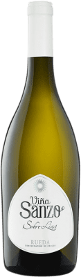 9,95 € Envio grátis | Vinho branco Rodríguez & Sanzo Viña Sanzo sobre Lías D.O. Rueda Castela e Leão Espanha Verdejo Garrafa 75 cl