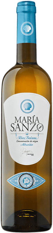 9,95 € 免费送货 | 白酒 Rodríguez & Sanzo María Sanzo D.O. Rías Baixas 加利西亚 西班牙 Albariño 瓶子 75 cl