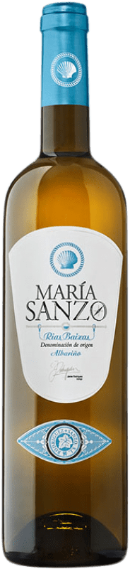 10,95 € Envío gratis | Vino Blanco Rodríguez & Sanzo María Sanzo D.O. Rías Baixas Galicia España Albariño 75 cl