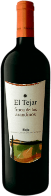 15,95 € 免费送货 | 红酒 Finca de Los Arandinos El Tejar D.O.Ca. Rioja 拉里奥哈 西班牙 Tempranillo 瓶子 75 cl