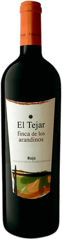 15,95 € Envio grátis | Vinho tinto Finca de Los Arandinos El Tejar D.O.Ca. Rioja La Rioja Espanha Tempranillo Garrafa 75 cl