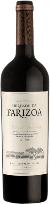 52,95 € Envio grátis | Vinho tinto Herdade da Farizoa Grande Reserva I.G. Alentejo Alentejo Portugal Syrah, Touriga Nacional, Aragonez Garrafa 75 cl